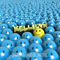 kellilyn in Special Smileys style - 3D name wallpaper