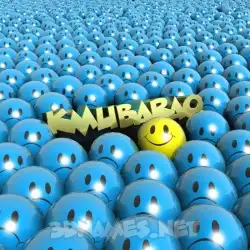 kmubaraq in Special Smileys style - 3D name wallpaper