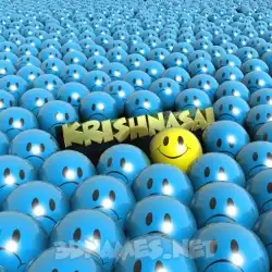 krishnasai in Special Smileys style - 3D name wallpaper