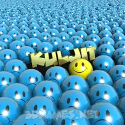 kuljit in Special Smileys style - 3D name wallpaper