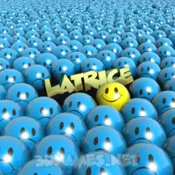 latrice in Special Smileys style - 3D name wallpaper