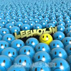 leehozjn in Special Smileys style - 3D name wallpaper