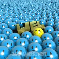 liel in Special Smileys style - 3D name wallpaper