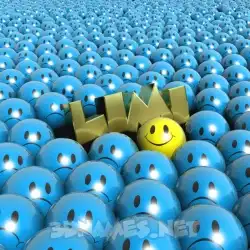 limi in Special Smileys style - 3D name wallpaper