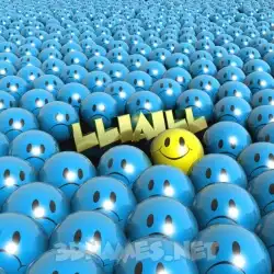 lliaill in Special Smileys style - 3D name wallpaper