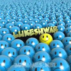 lukeshwar in Special Smileys style - 3D name wallpaper