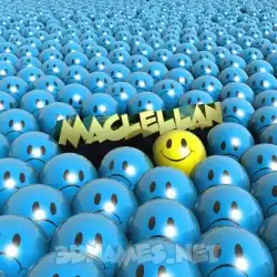 maclellan in Special Smileys style - 3D name wallpaper
