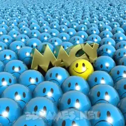 macy in Special Smileys style - 3D name wallpaper