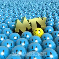 mty in Special Smileys style - 3D name wallpaper