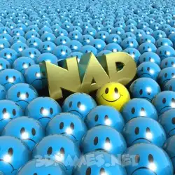nad in Special Smileys style - 3D name wallpaper