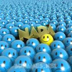 nada in Special Smileys style - 3D name wallpaper