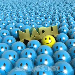 nadh in Special Smileys style - 3D name wallpaper