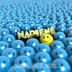 nadiene in Special Smileys style - 3D name wallpaper