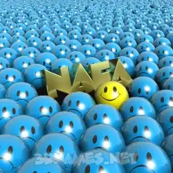 nafa in Special Smileys style - 3D name wallpaper