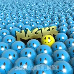 nagkr in Special Smileys style - 3D name wallpaper