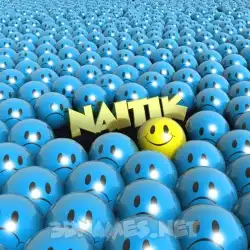 naitik in Special Smileys style - 3D name wallpaper