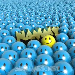 nammy in Special Smileys style - 3D name wallpaper