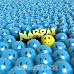 narpat in Special Smileys style - 3D name wallpaper