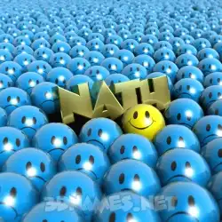 nath in Special Smileys style - 3D name wallpaper