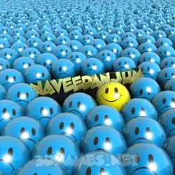 naveedanjum in Special Smileys style - 3D name wallpaper