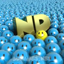 nd in Special Smileys style - 3D name wallpaper