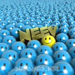 neev in Special Smileys style - 3D name wallpaper