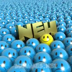 neh in Special Smileys style - 3D name wallpaper