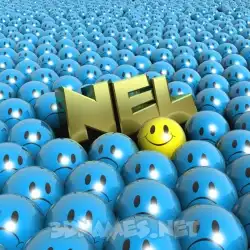 nel in Special Smileys style - 3D name wallpaper