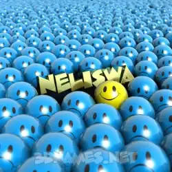 neliswa in Special Smileys style - 3D name wallpaper