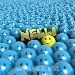 nelli in Special Smileys style - 3D name wallpaper