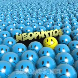neophytos in Special Smileys style - 3D name wallpaper