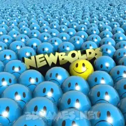 newbolds in Special Smileys style - 3D name wallpaper