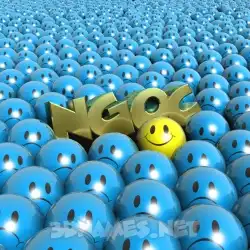 ngoc in Special Smileys style - 3D name wallpaper