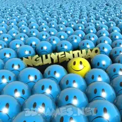 nguyenthao in Special Smileys style - 3D name wallpaper