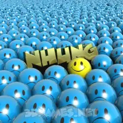nhung in Special Smileys style - 3D name wallpaper