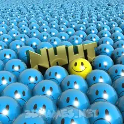 nhut in Special Smileys style - 3D name wallpaper