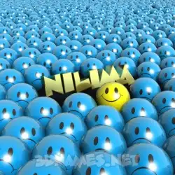 nilima in Special Smileys style - 3D name wallpaper