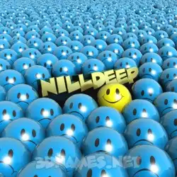 nilldeep in Special Smileys style - 3D name wallpaper