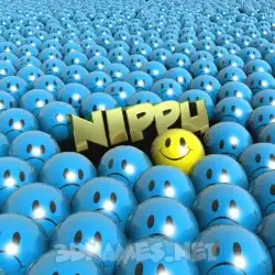 nippu in Special Smileys style - 3D name wallpaper