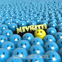 nivritti in Special Smileys style - 3D name wallpaper