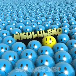 nkululeko in Special Smileys style - 3D name wallpaper
