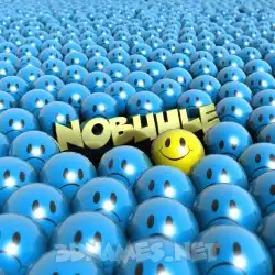 nobuhle in Special Smileys style - 3D name wallpaper