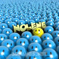 nolene in Special Smileys style - 3D name wallpaper