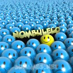 nombulelo in Special Smileys style - 3D name wallpaper