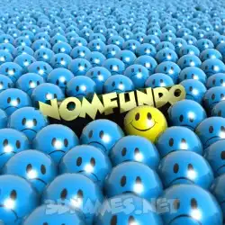 nomfundo in Special Smileys style - 3D name wallpaper