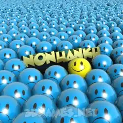 nonuanku in Special Smileys style - 3D name wallpaper