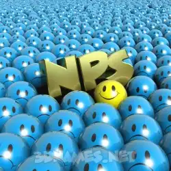 nps in Special Smileys style - 3D name wallpaper