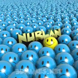 nurlan in Special Smileys style - 3D name wallpaper