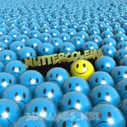nuttercolema in Special Smileys style - 3D name wallpaper