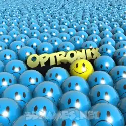 optronix in Special Smileys style - 3D name wallpaper